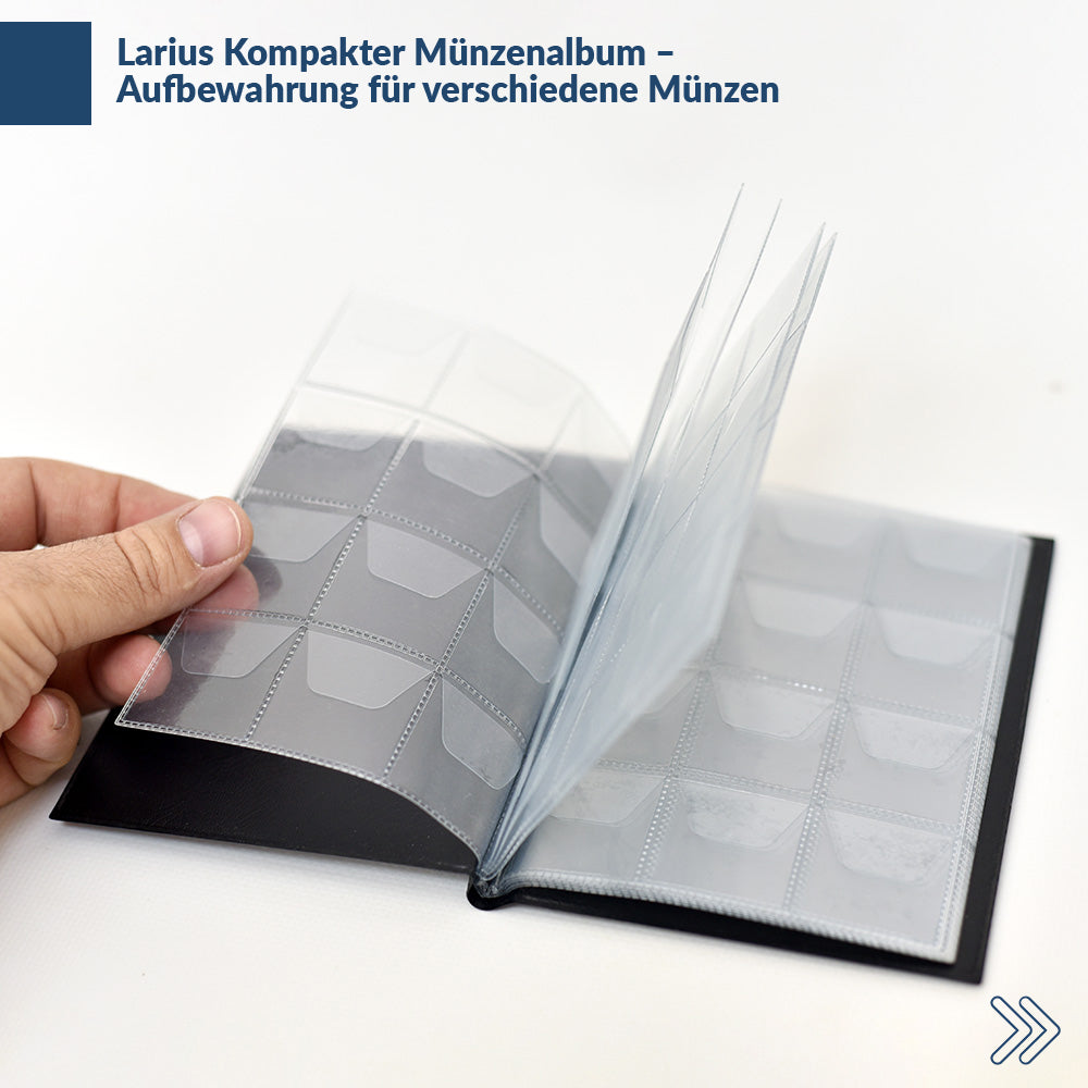 Larius Münzalbum für 120 Stück 2 Euro Münzen