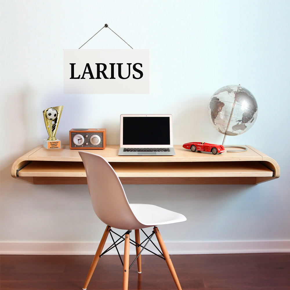 Larius Fußball Pokal S1 in Gold (16 cm, 320 g) – inkl. Marmorsockel