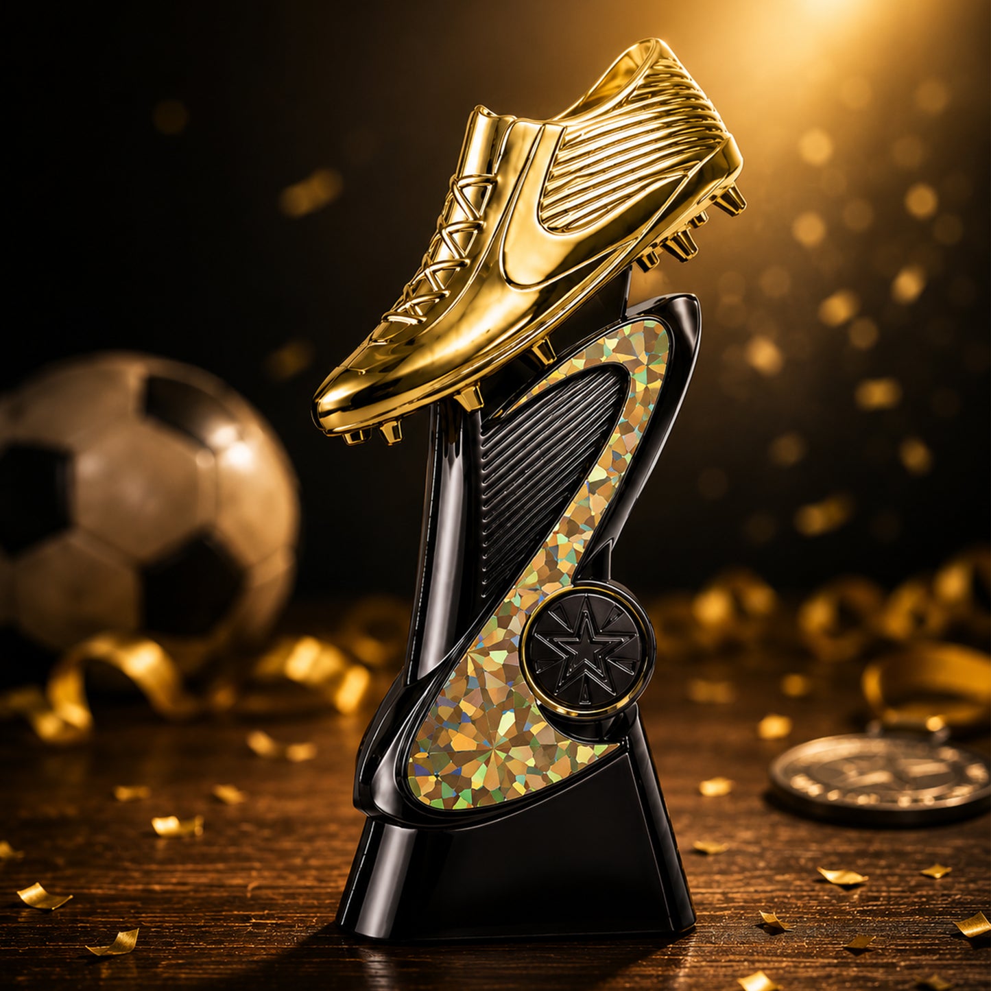 Larius Pokal (15.5 cm, 210 g) – Auszeichnung für Torschützenkönig & Turniersieger – F8