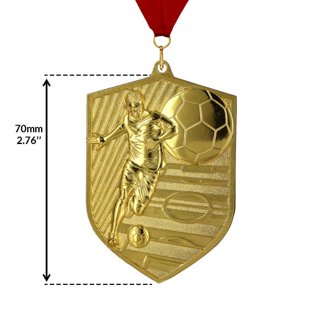 Larius 3 Stücke Premium Metall Gewinner Award Medaillen Extra