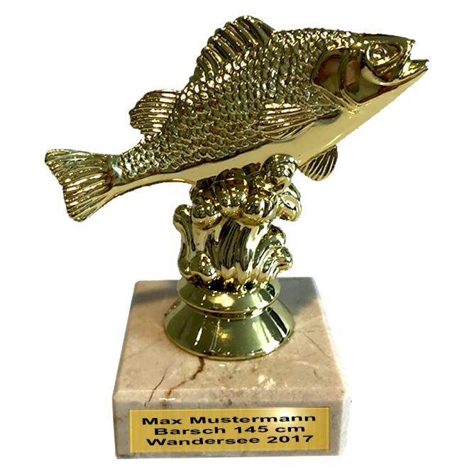 Barsch Pokal Angel Fisher Fisch Trophäe Figur Larius Group