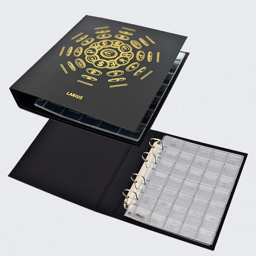Münzalben und Einlegeblätter von Larius für 2-Euro-Münzen und weitere Sammlermünzen – praktische Aufbewahrung in bester Qualität