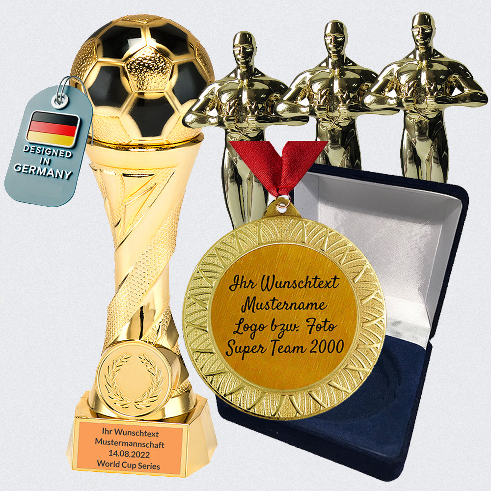 Pokale und Medaillen mit individueller Gravur von Larius – personalisierte Auszeichnungen für jeden Anlass