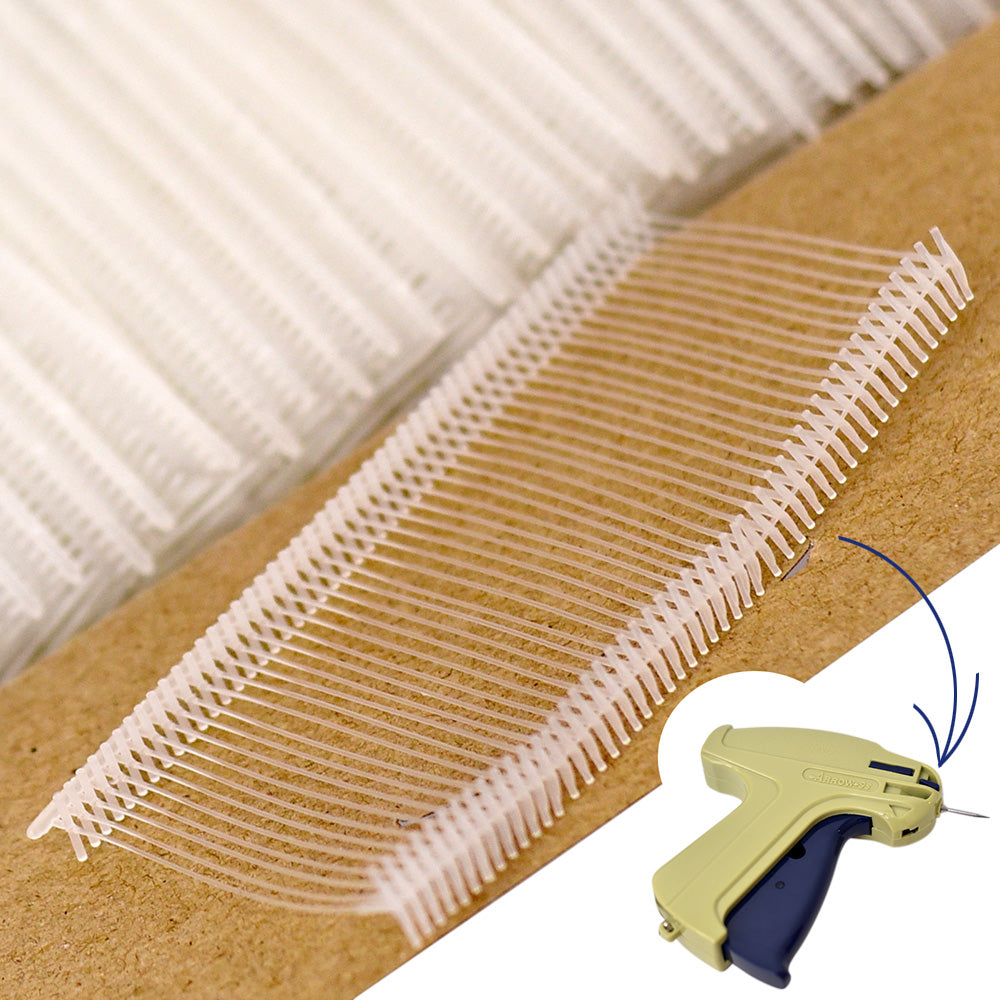 Transparente Heftfäden für Standard (Regular) Etikettierpistolen - Tag Pins (5.000pcs)
