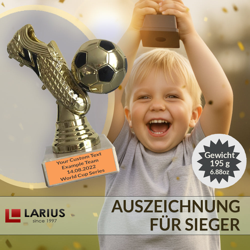 Larius Group Fußball Goldener Schuh Trophäe