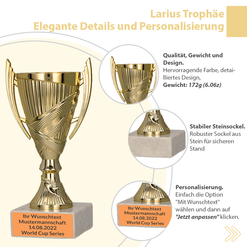 Larius Sieger Pokal - Ehrenpreis Trophäe G135