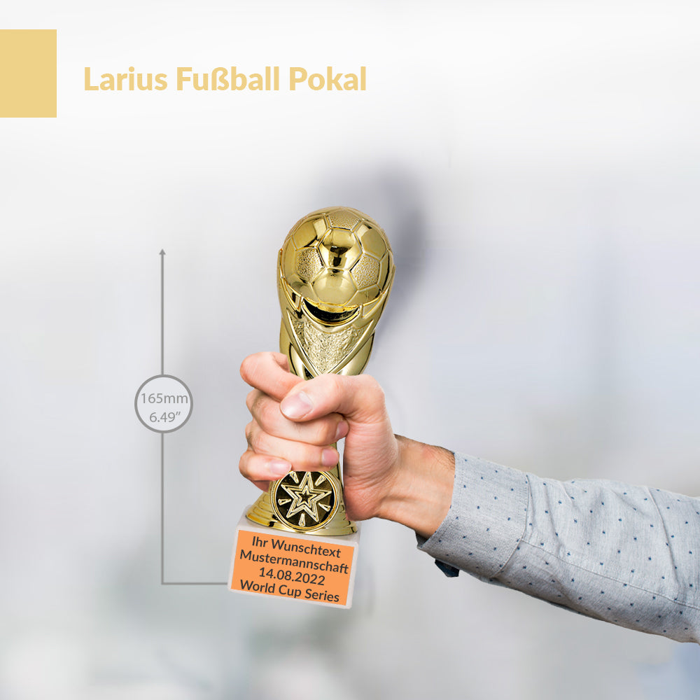 Larius Fußball Pokal Ehrenpreis Trophäe - ST1