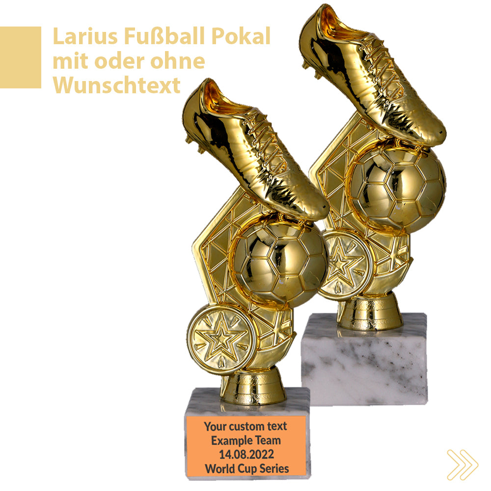 Larius Fußball Pokal Ehrenpreis Trophäe - ST3