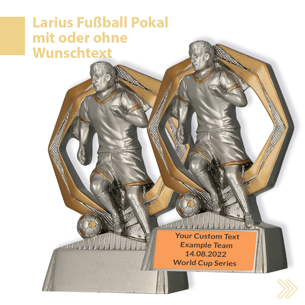Larius Fußballfigur Pokal – Torwart / Spieler aus Resin