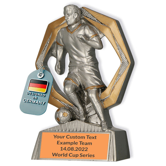 Larius Fußballfigur Pokal – Torwart / Spieler aus Resin