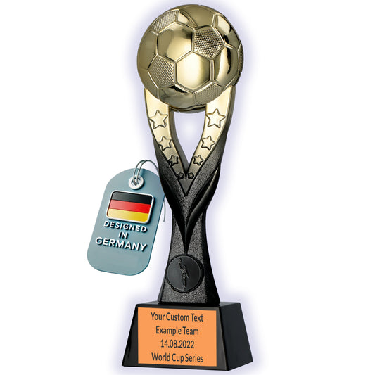 Larius Fußball Siegerpokal (26 cm, 392 g) – Goldene Trophäe F3