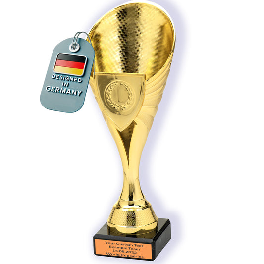 Larius Pokal B1 - (21cm, 220g) – universelle Trophäe mit Marmorsockel