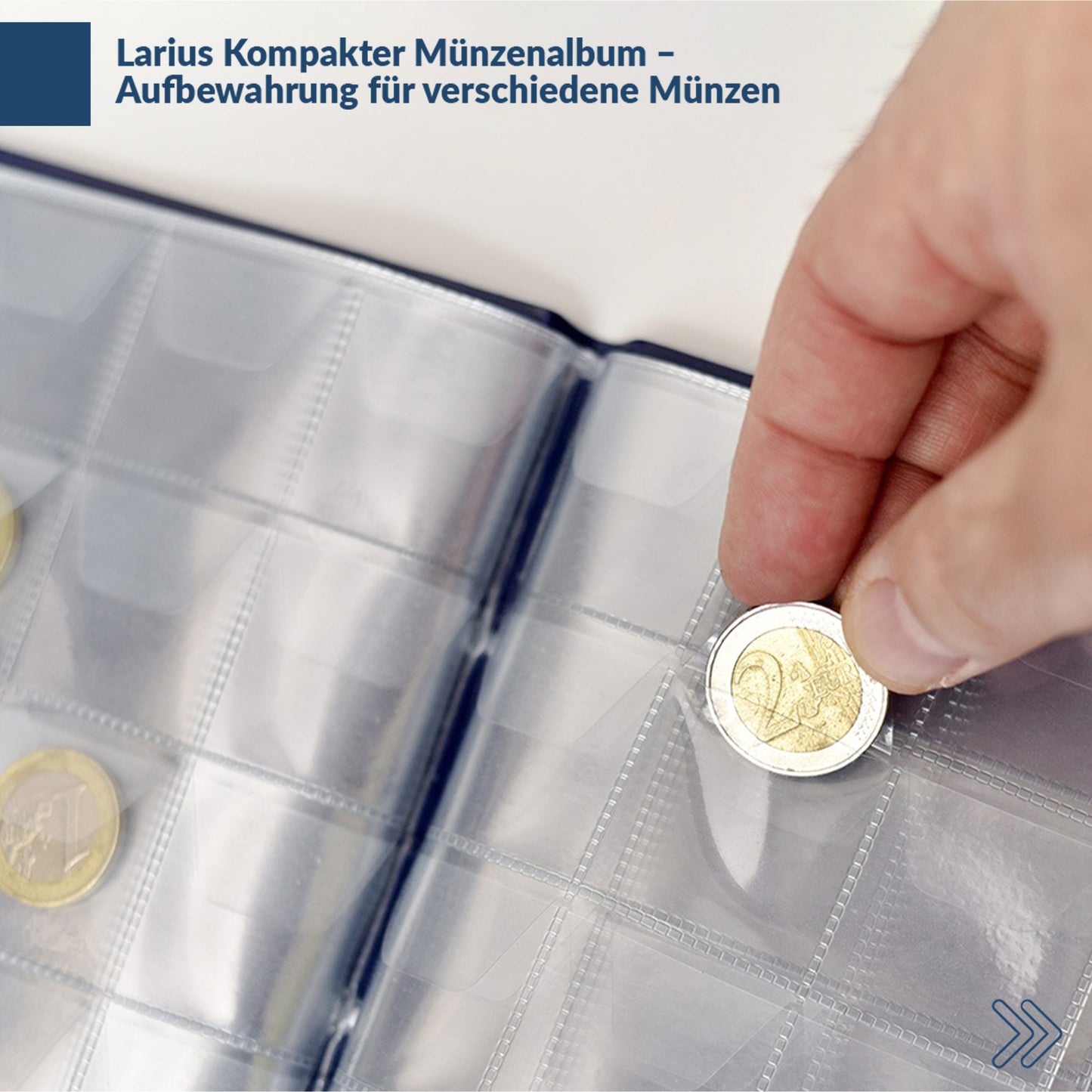 Larius Münzalbum für 360 Münzen