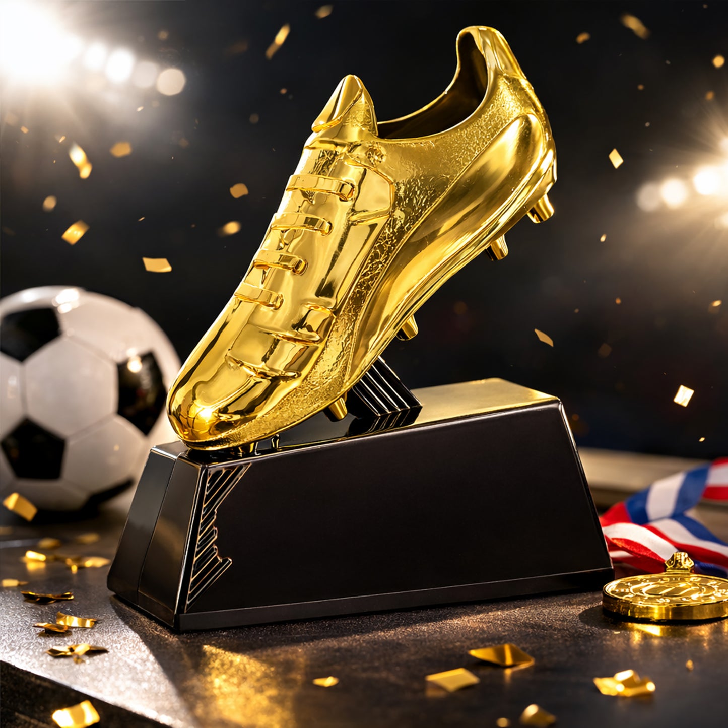 Larius Fußball Pokal S2 - (13,5 cm, 212 g) - MVP & Torschützenkönig