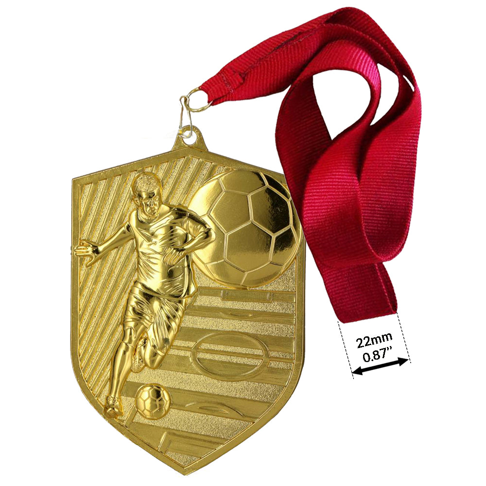 Larius 3 Stücke Premium Metall Gewinner Award Medaillen Extra