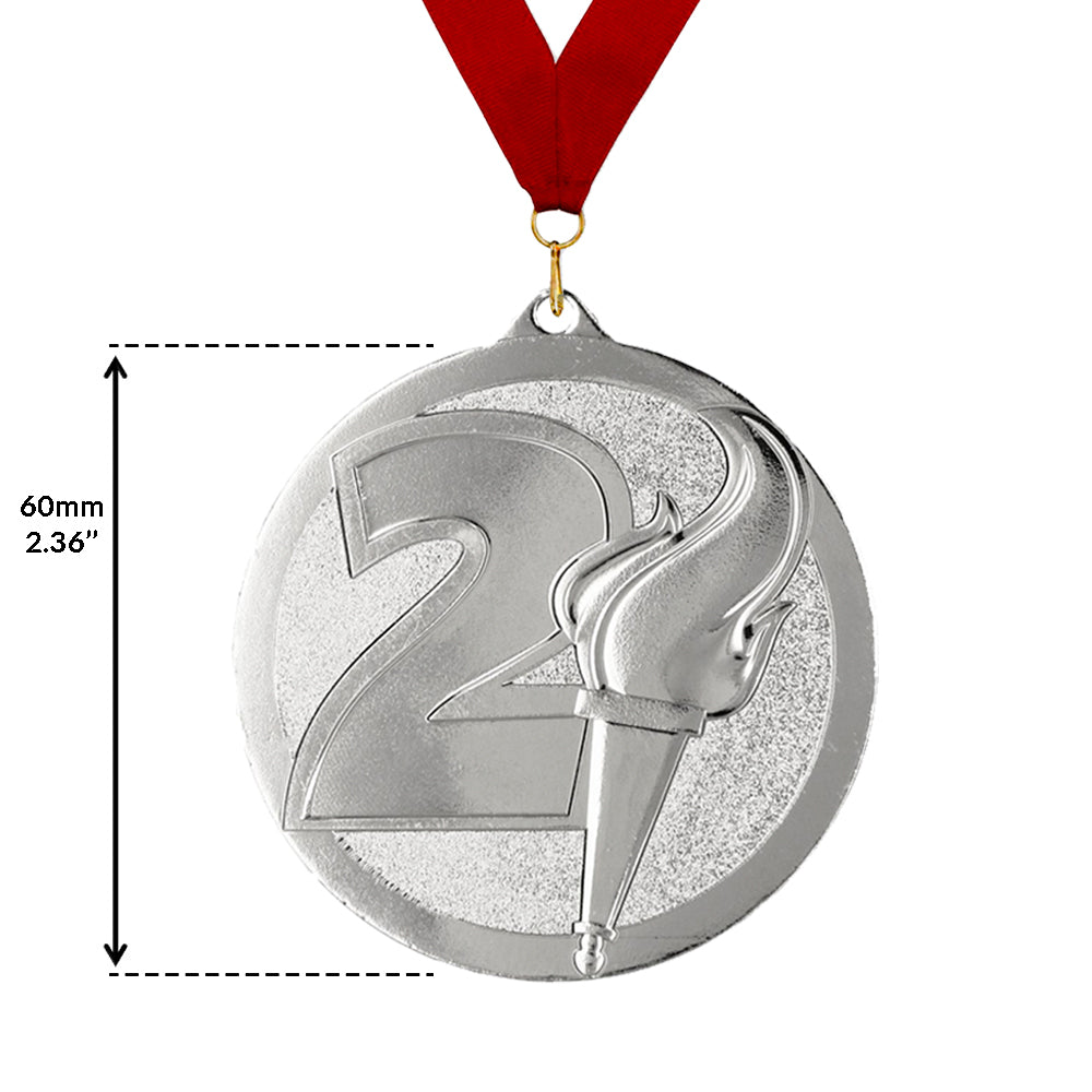 Larius 3 Stücke Premium Metall Gewinner Award Medaillen