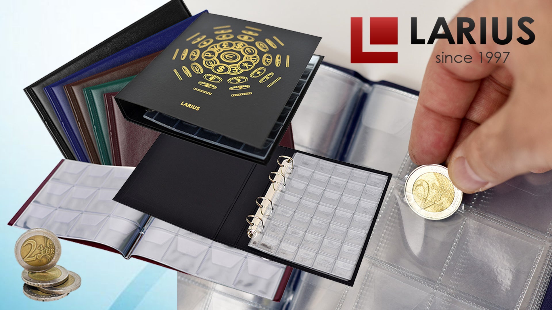 Larius Munzenalben Larius Munzhullen