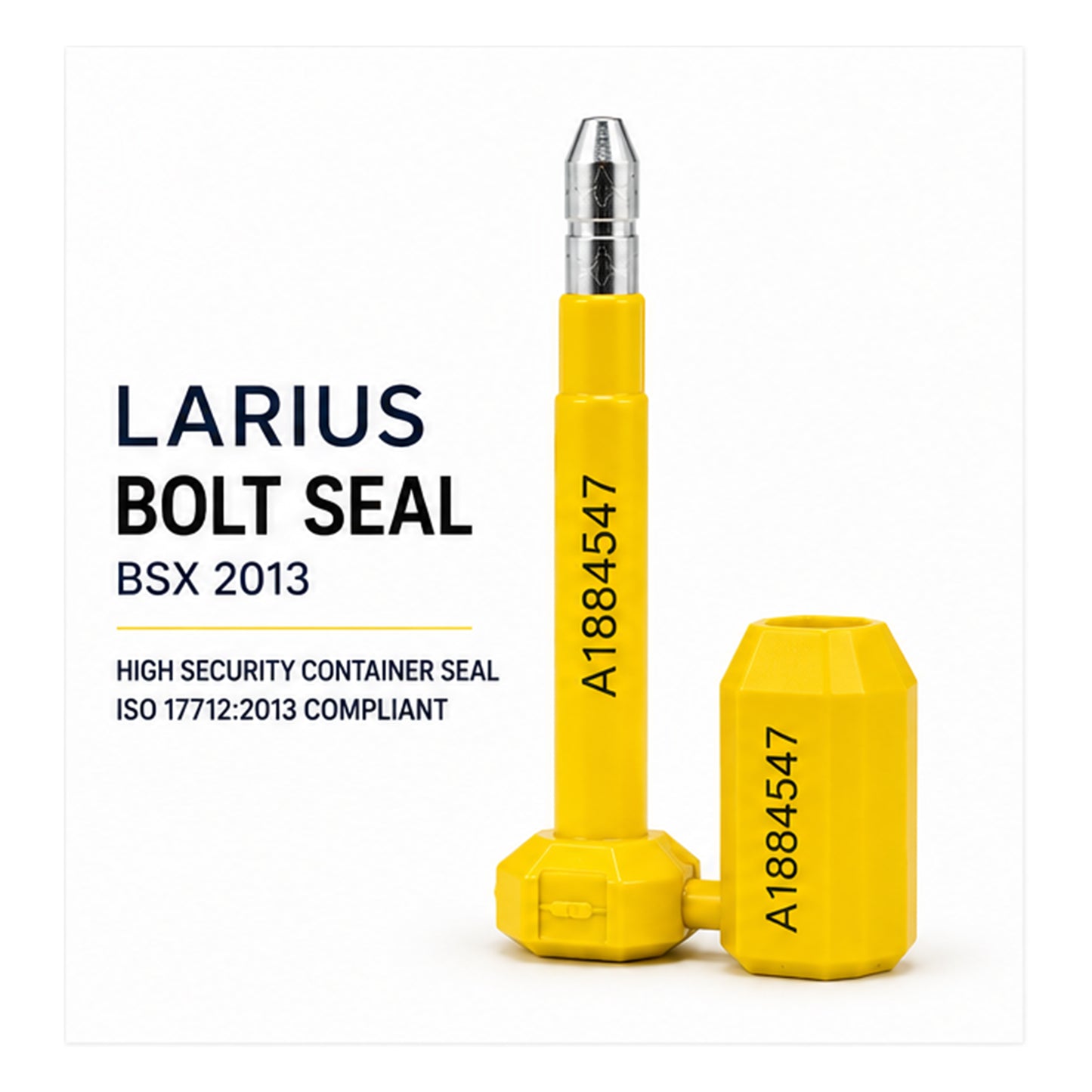 LARIUS Bolzenplombe BSX 2013 für Container & LKW