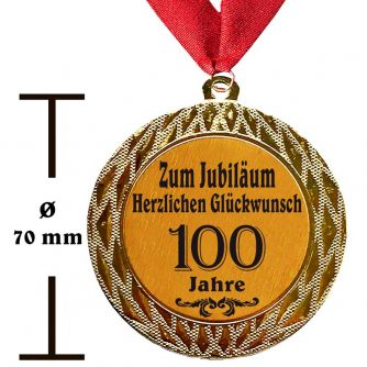 larius medaille Jubilaum 100