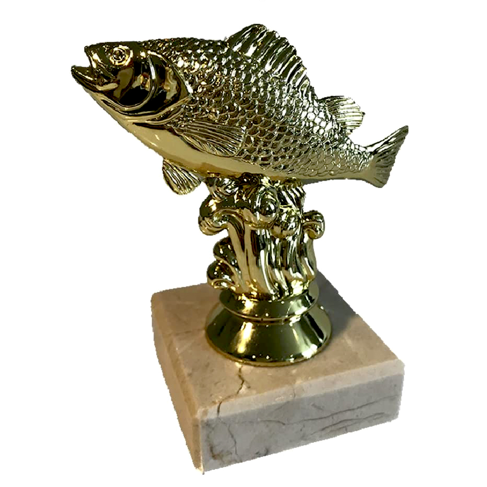 Figur Angeln Gravur im Preis enth Trophäe Fischen Figur auf Holzsockel H=220 