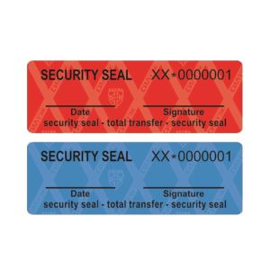Sicherheitssiegel – Transfer Typ (Security Seal)